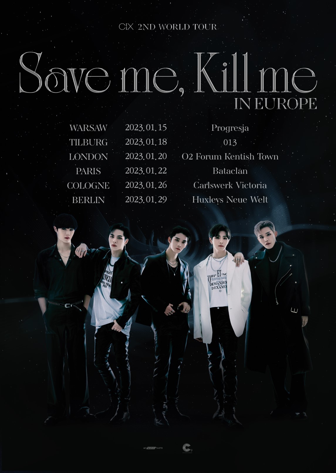 CIX 2nd world tour – WITH MY MUSIC TASTE