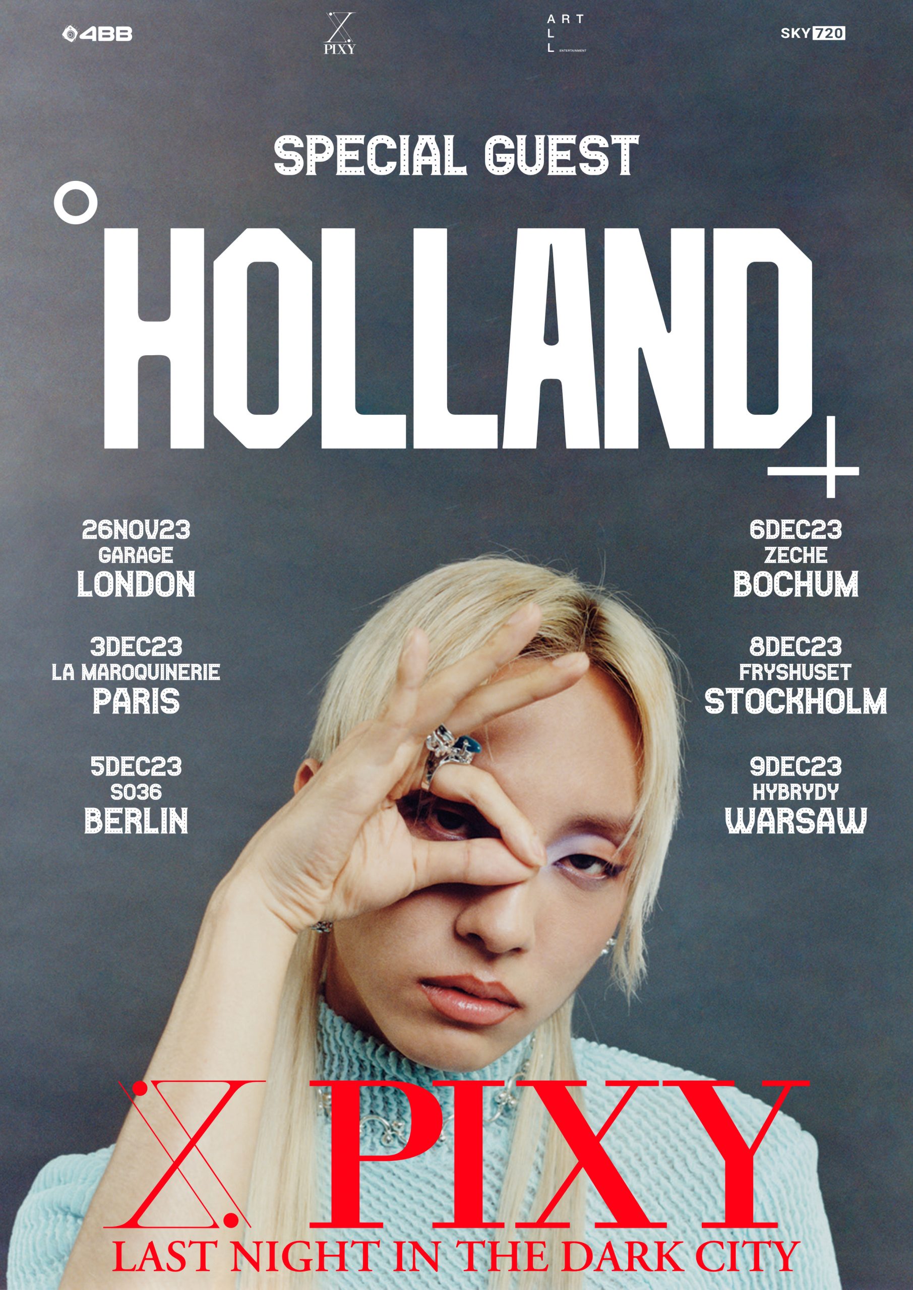 HOLLAND – PIXY TOUR SPECIAL GUEST